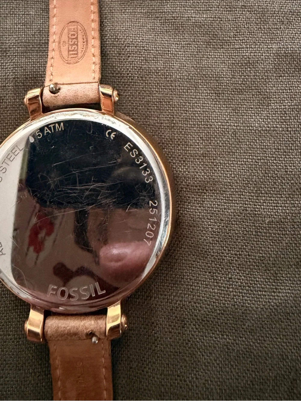 Fossil Heather Sand Women's Watch ES3133